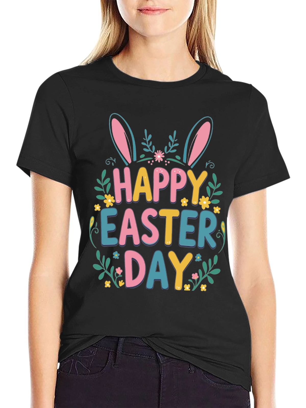 Happy Easter Day Graphic T-Shirt