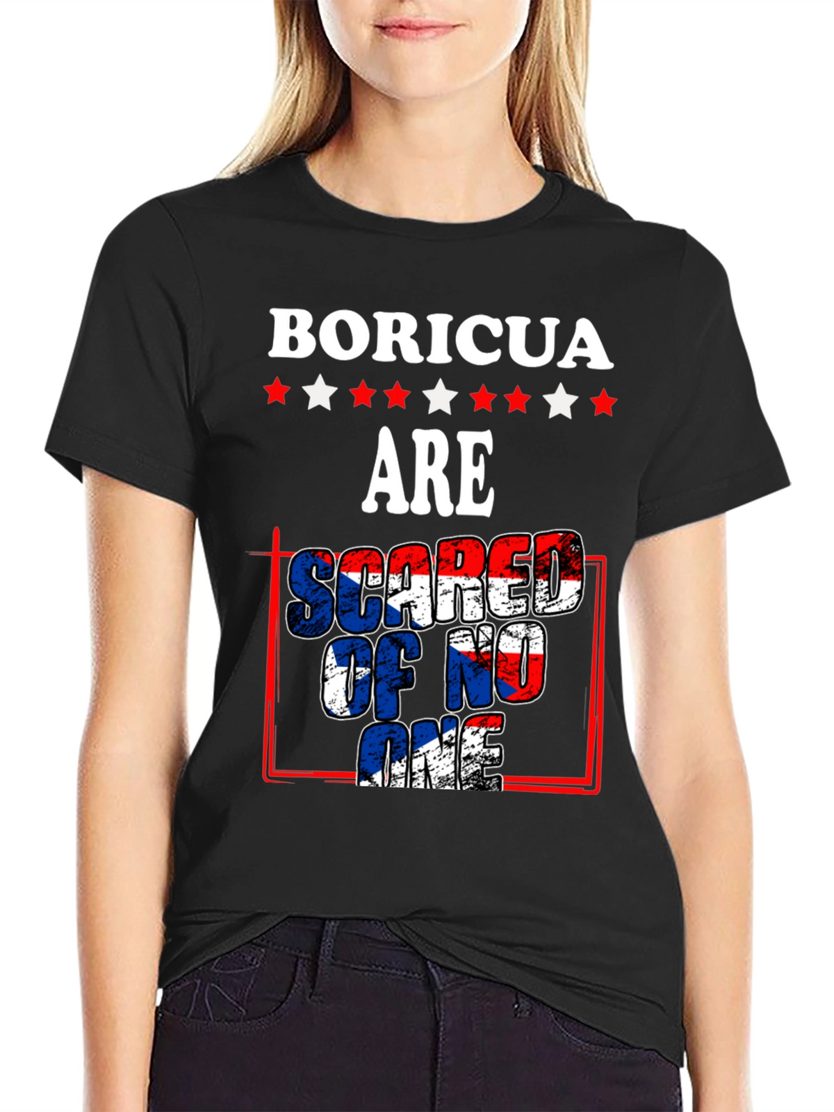 Boricua Pride T-Shirt: Scared of No One
