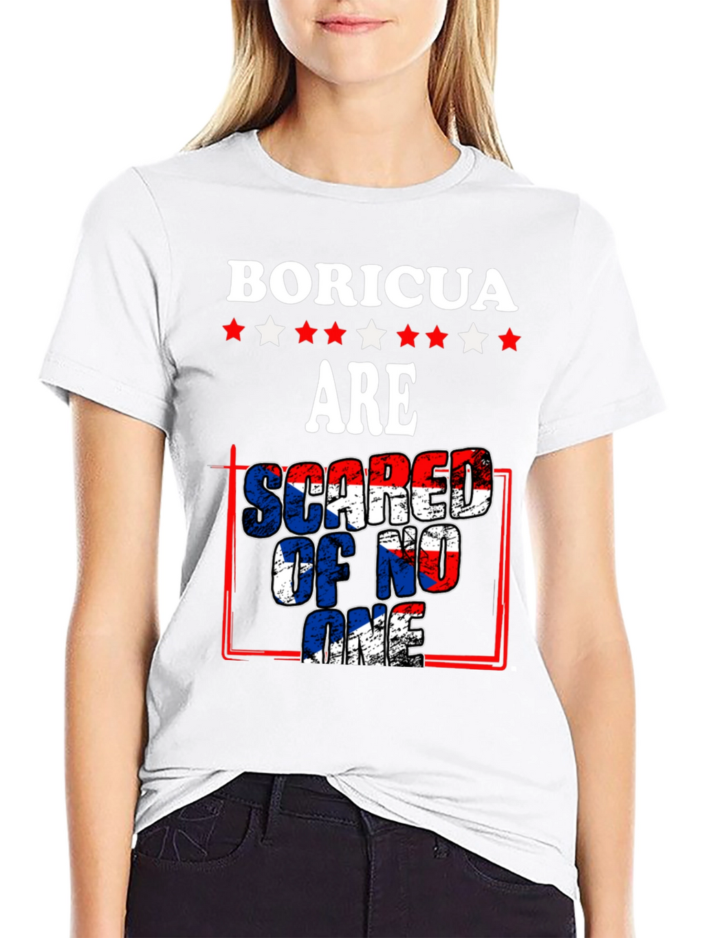 Boricua Pride T-Shirt: Scared of No One