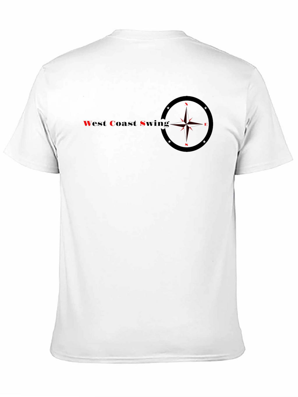 West Coast Swing Graphic Black T-Shirt