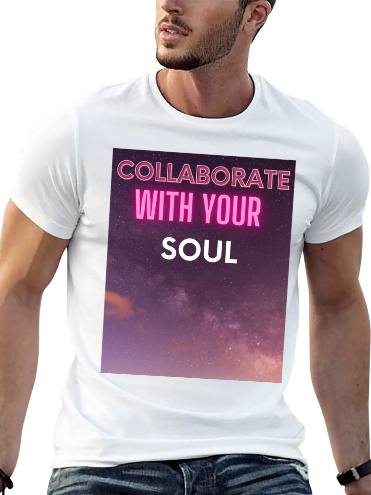 Collaborate With Your Soul Graphic Tee