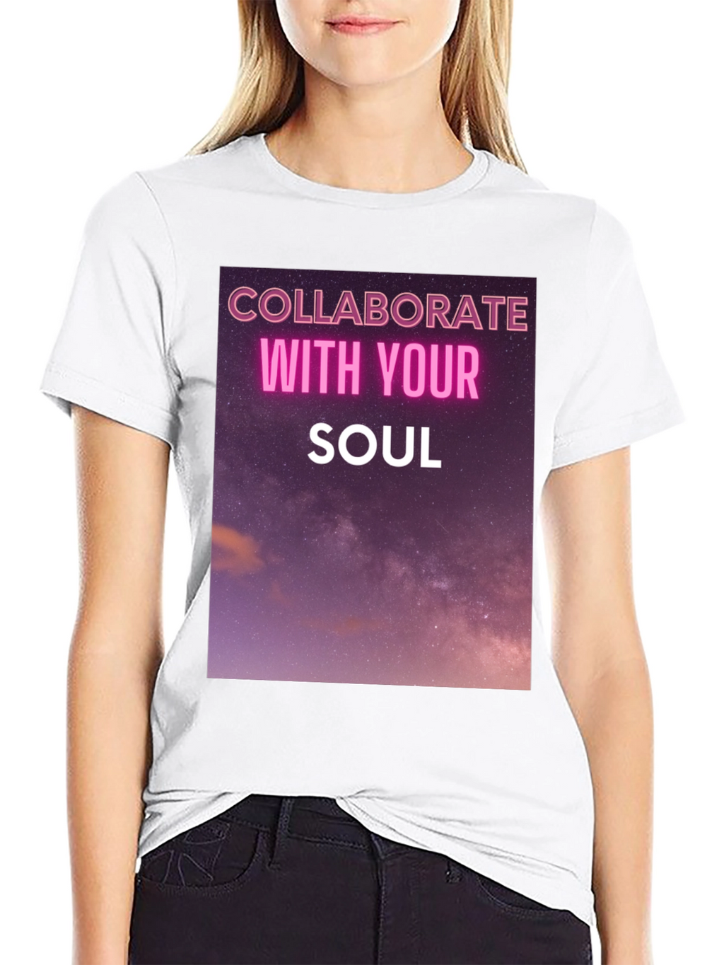 Collaborate With Your Soul Graphic Tee