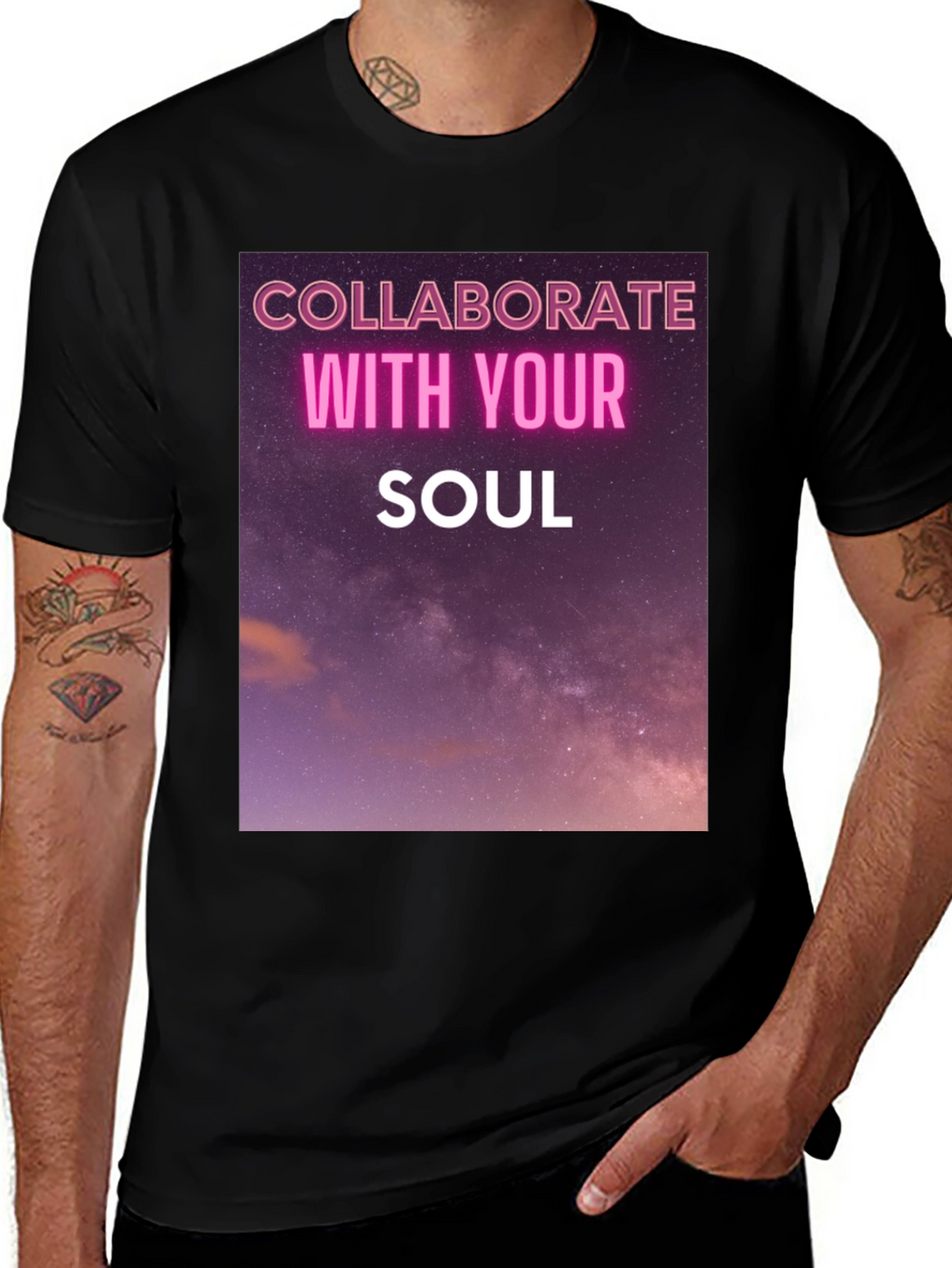 Collaborate With Your Soul Graphic Tee