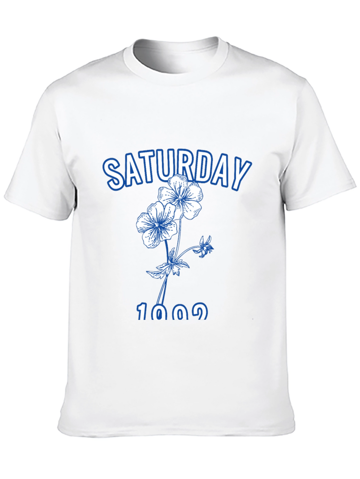 Saturday Floral Graphic Tee
