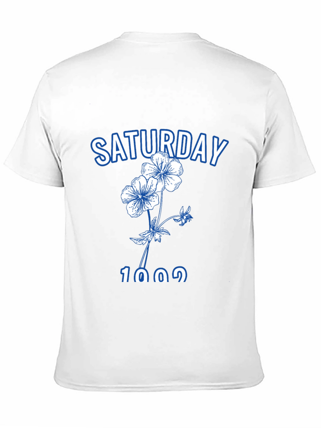 Saturday Floral Graphic Tee