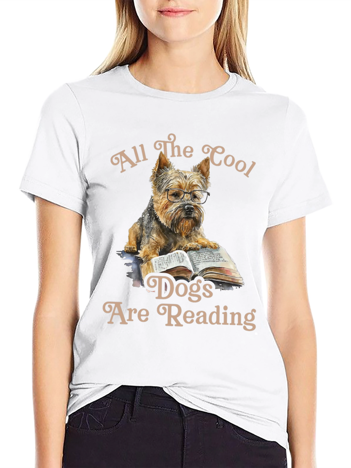 Cool Dogs Reading T-Shirt