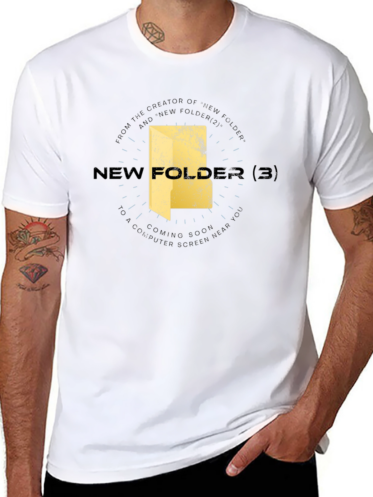 New Folder 3 T-Shirt - Geeky & Stylish