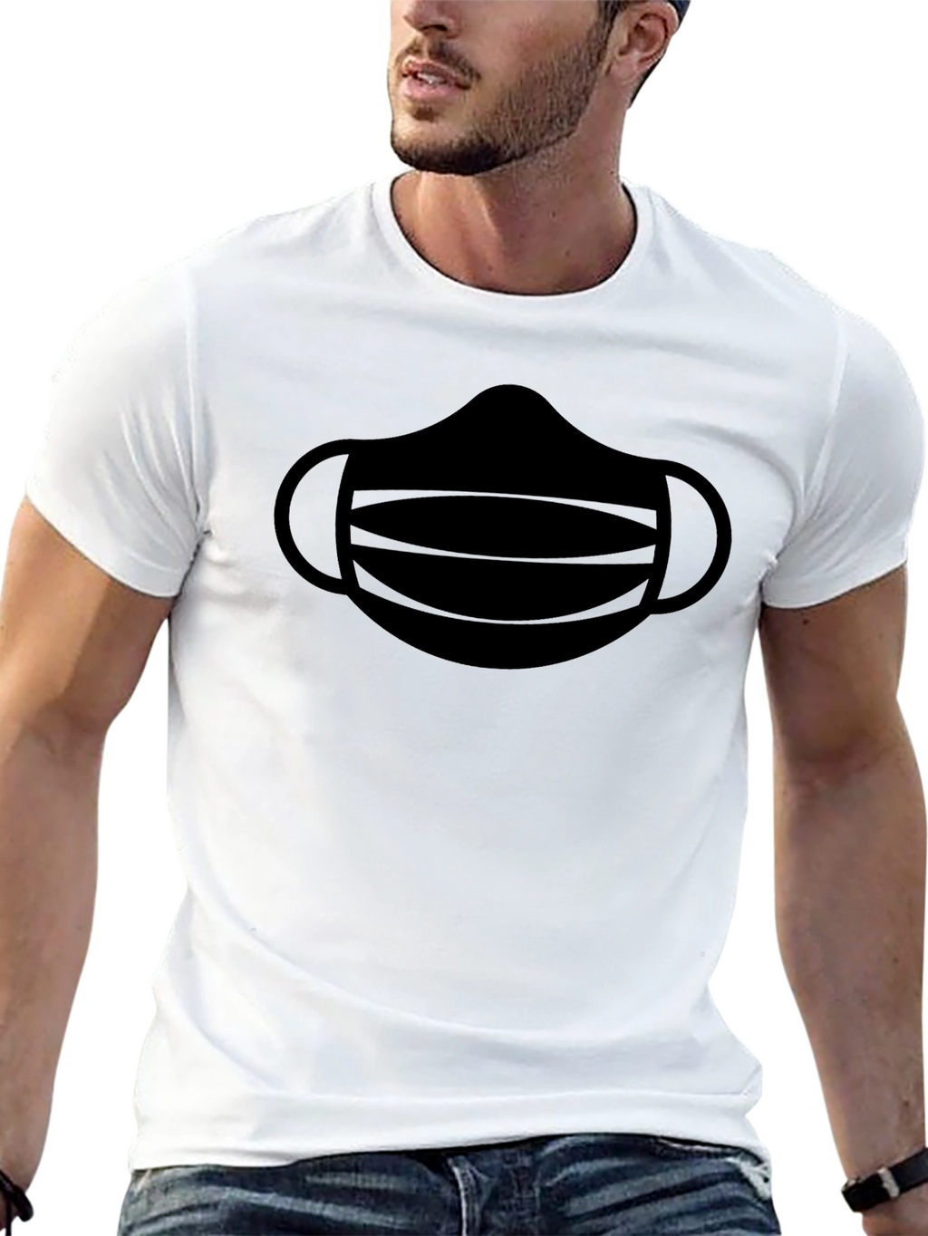 Face Mask T-Shirt - Protective Style