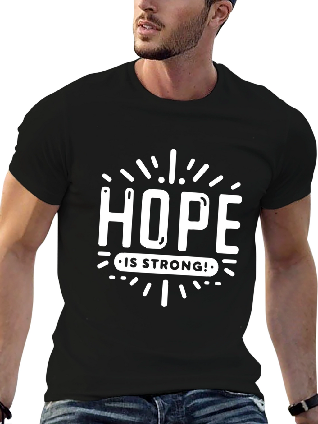 Hope is Strong Graphic T-Shirt