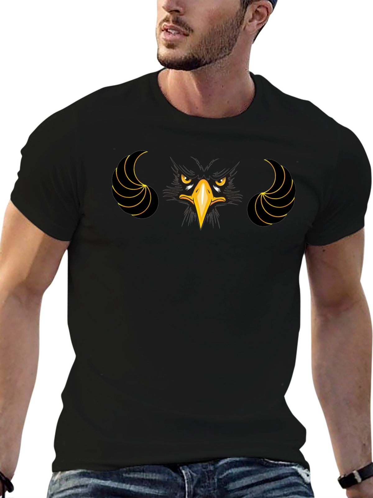 Black Eagle Graphic Tee