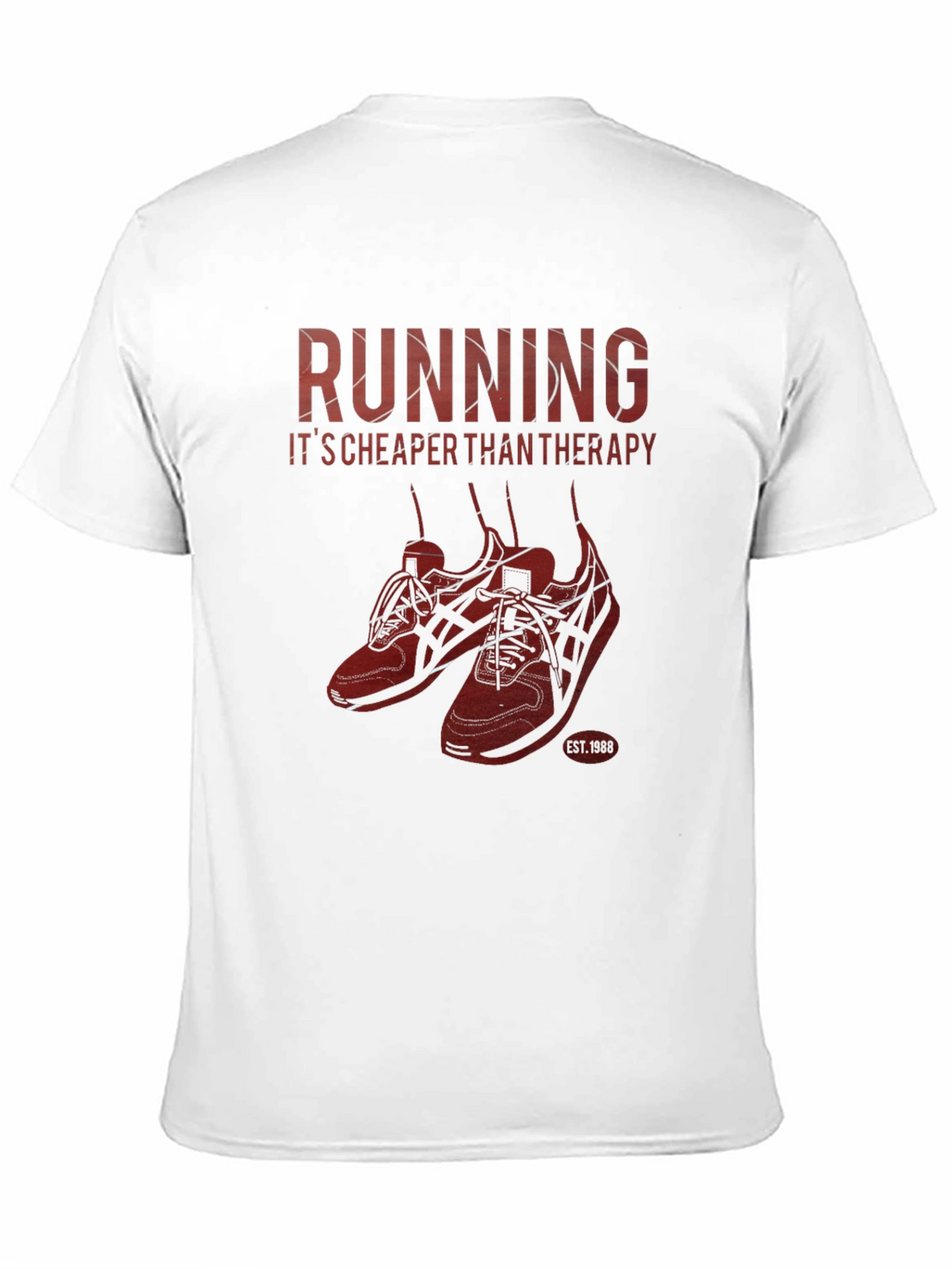 Running Cheaper Than Therapy Graphic T-Shirt