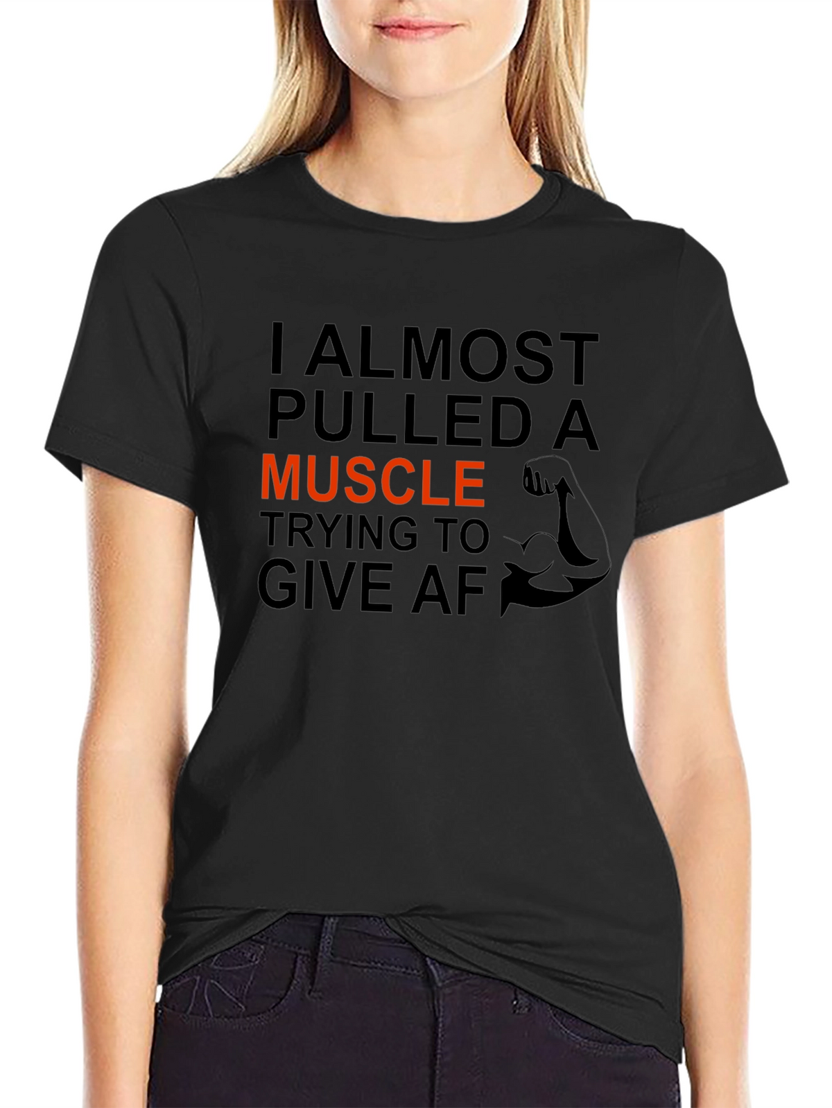 Funny Muscle T-Shirt - Pulled A Muscle