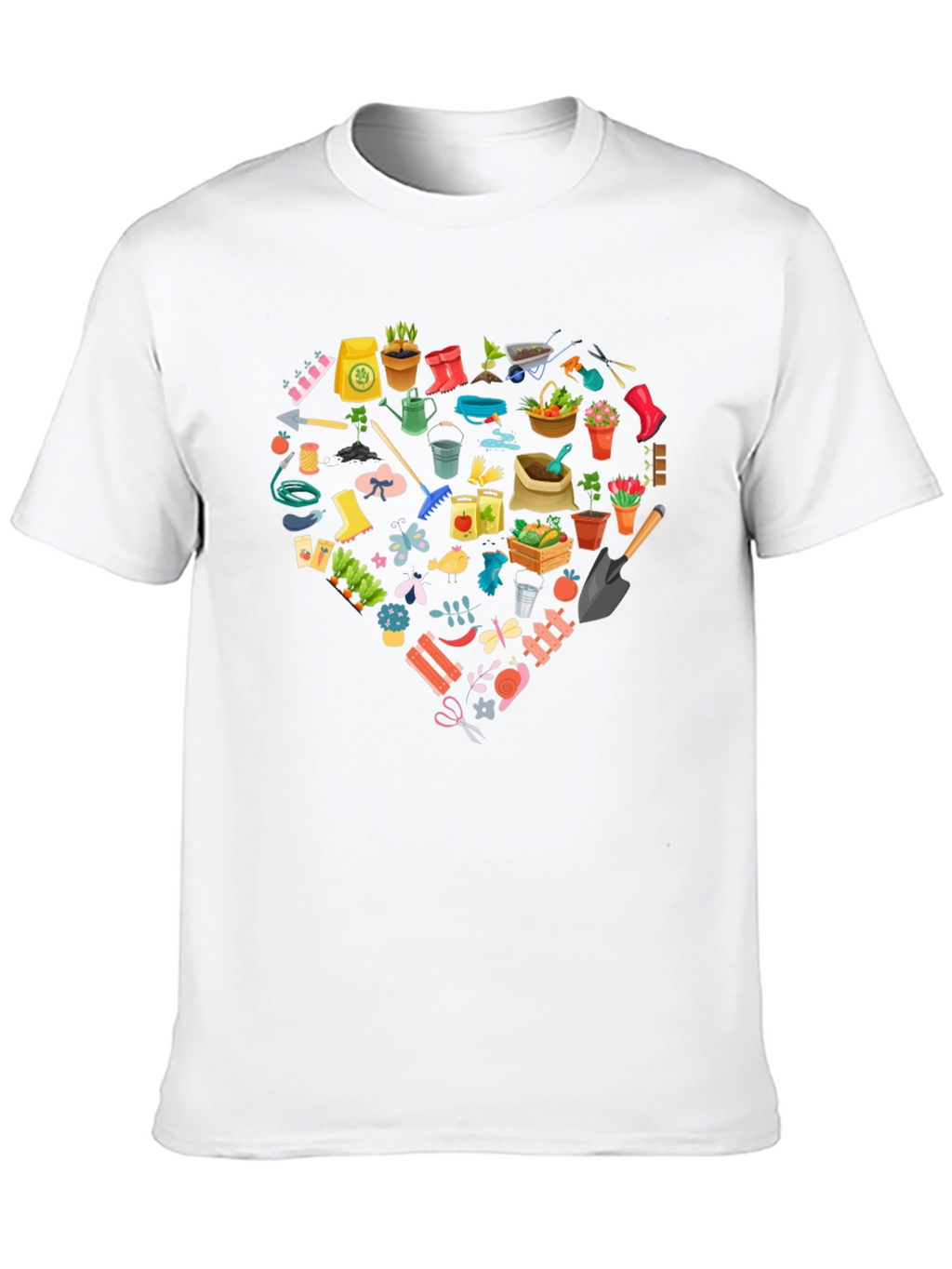 Gardening Lovers Black T-Shirt