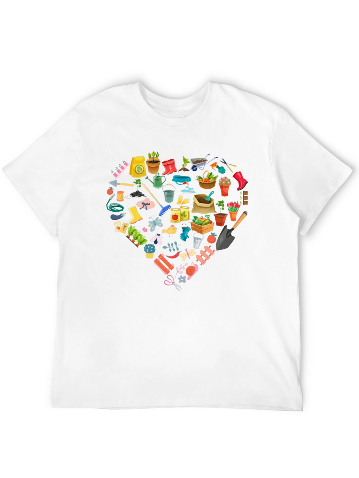 Gardening Lovers Black T-Shirt