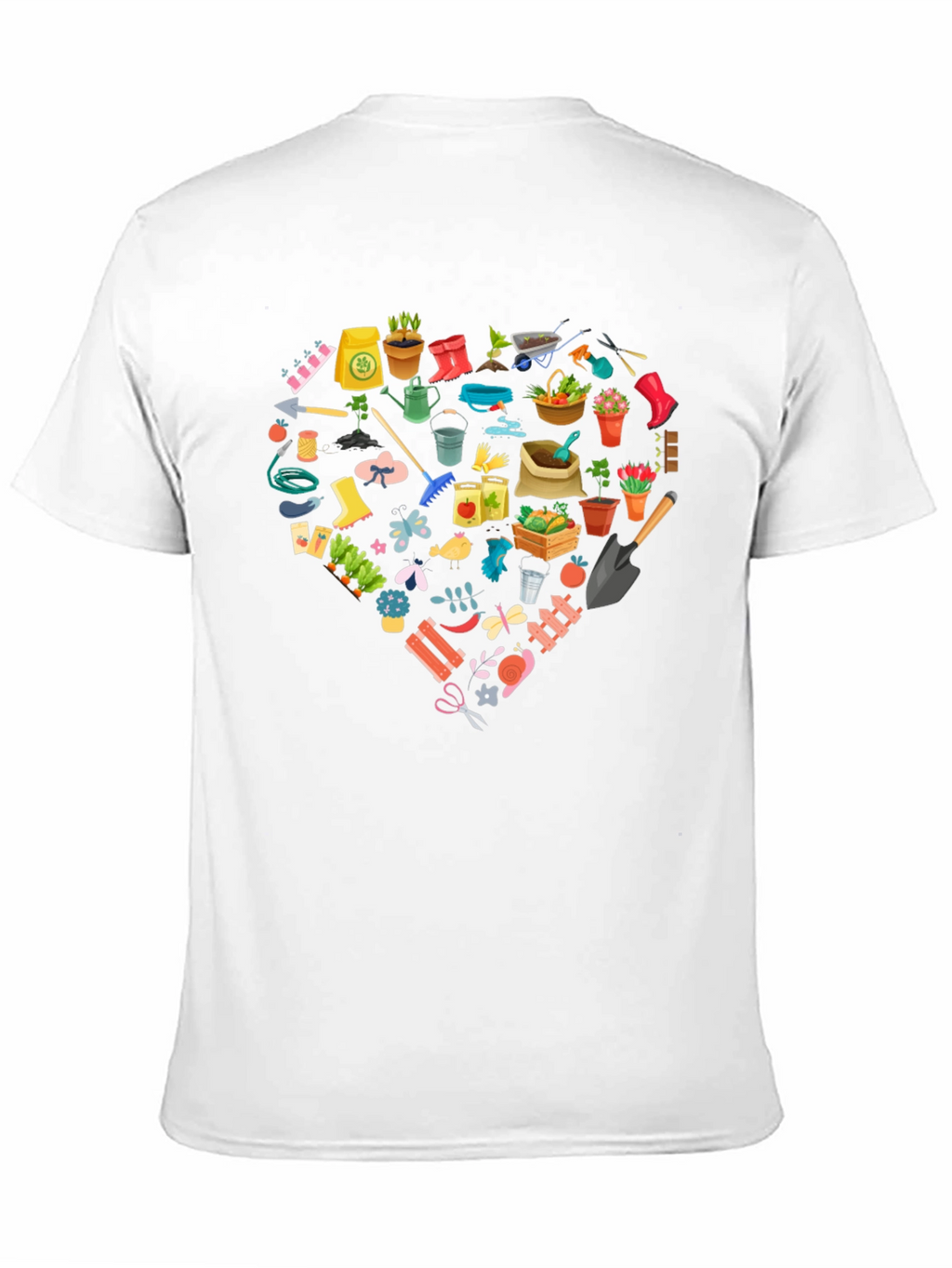 Gardening Lovers Black T-Shirt