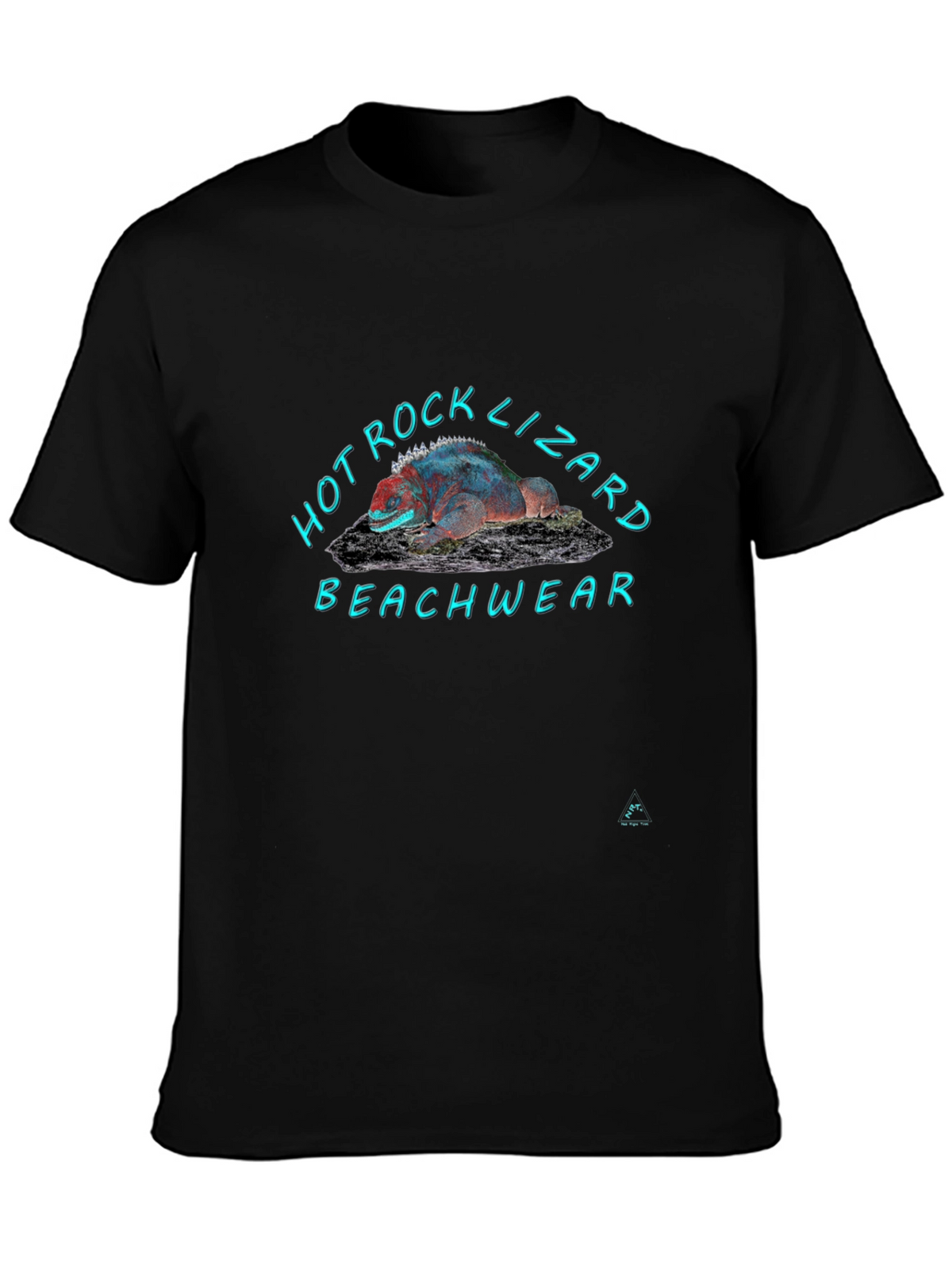 Hot Rock Lizard Beachwear T-Shirt
