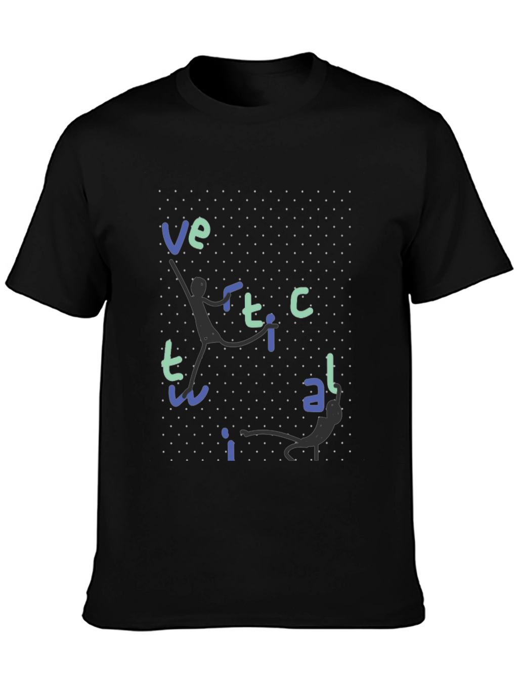 Vertical T-Shirt - Fun Graphic Tee