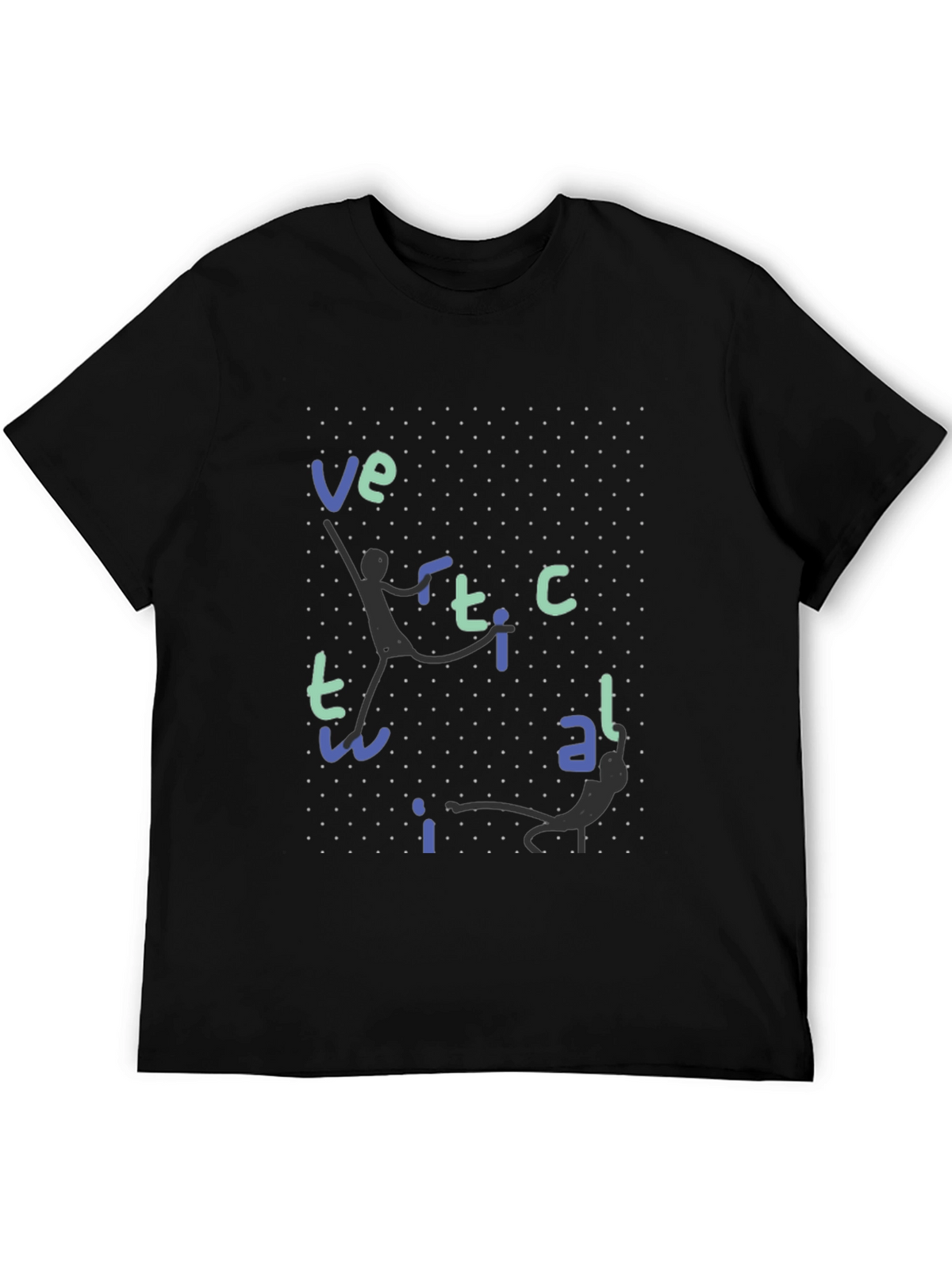 Vertical T-Shirt - Fun Graphic Tee