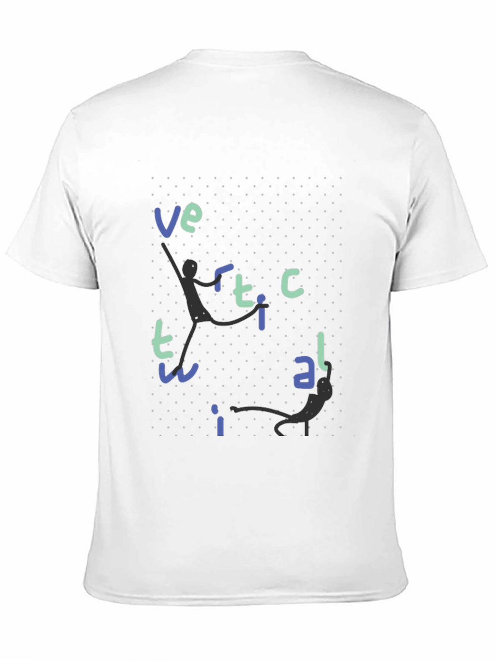 Vertical T-Shirt - Fun Graphic Tee