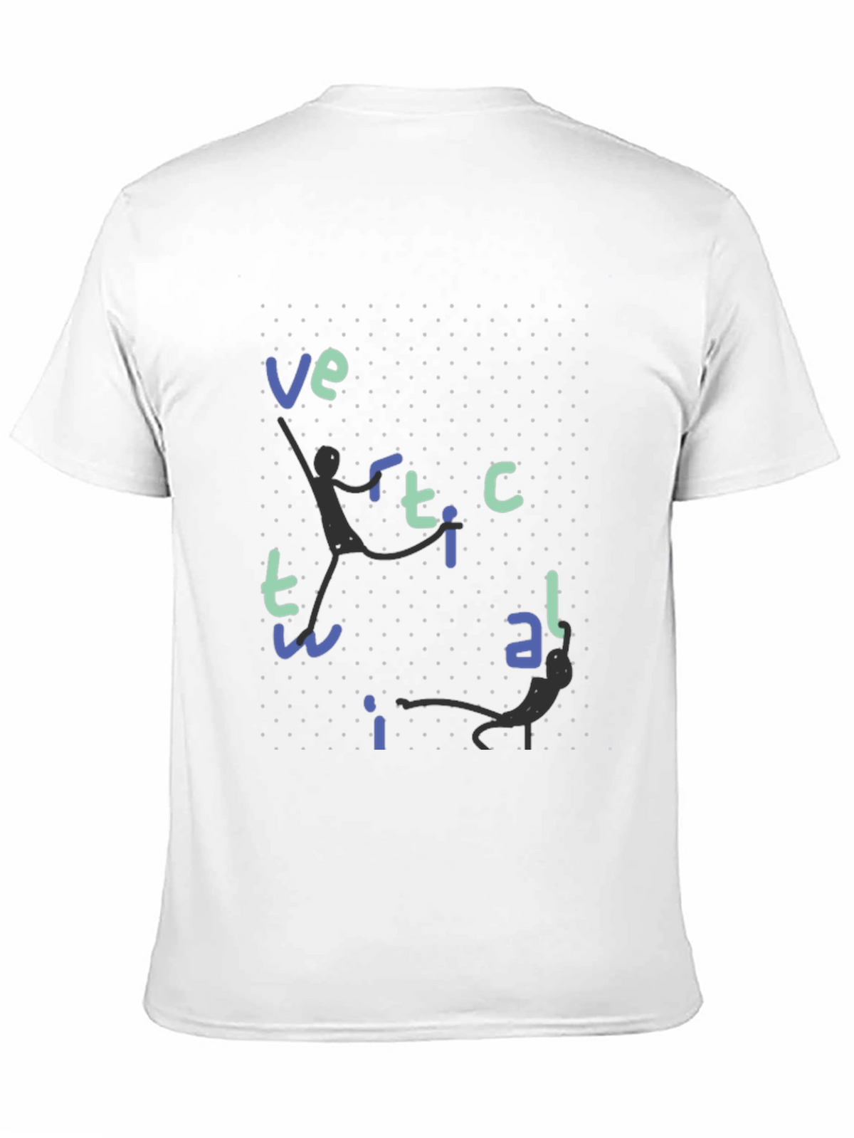Vertical T-Shirt - Fun Graphic Tee