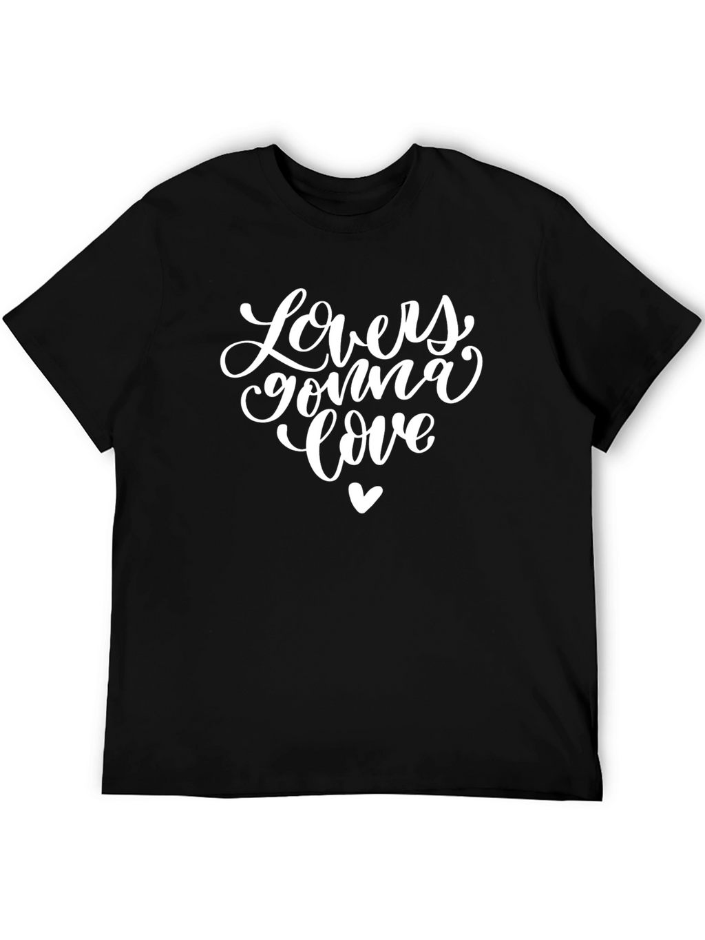 Lovers Gonna Love Graphic Tee - Black