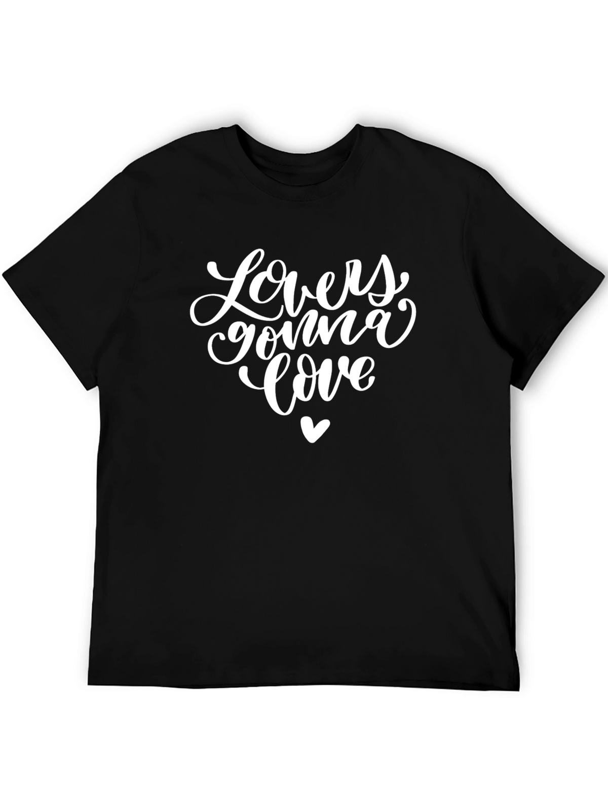 Lovers Gonna Love Graphic Tee - Black