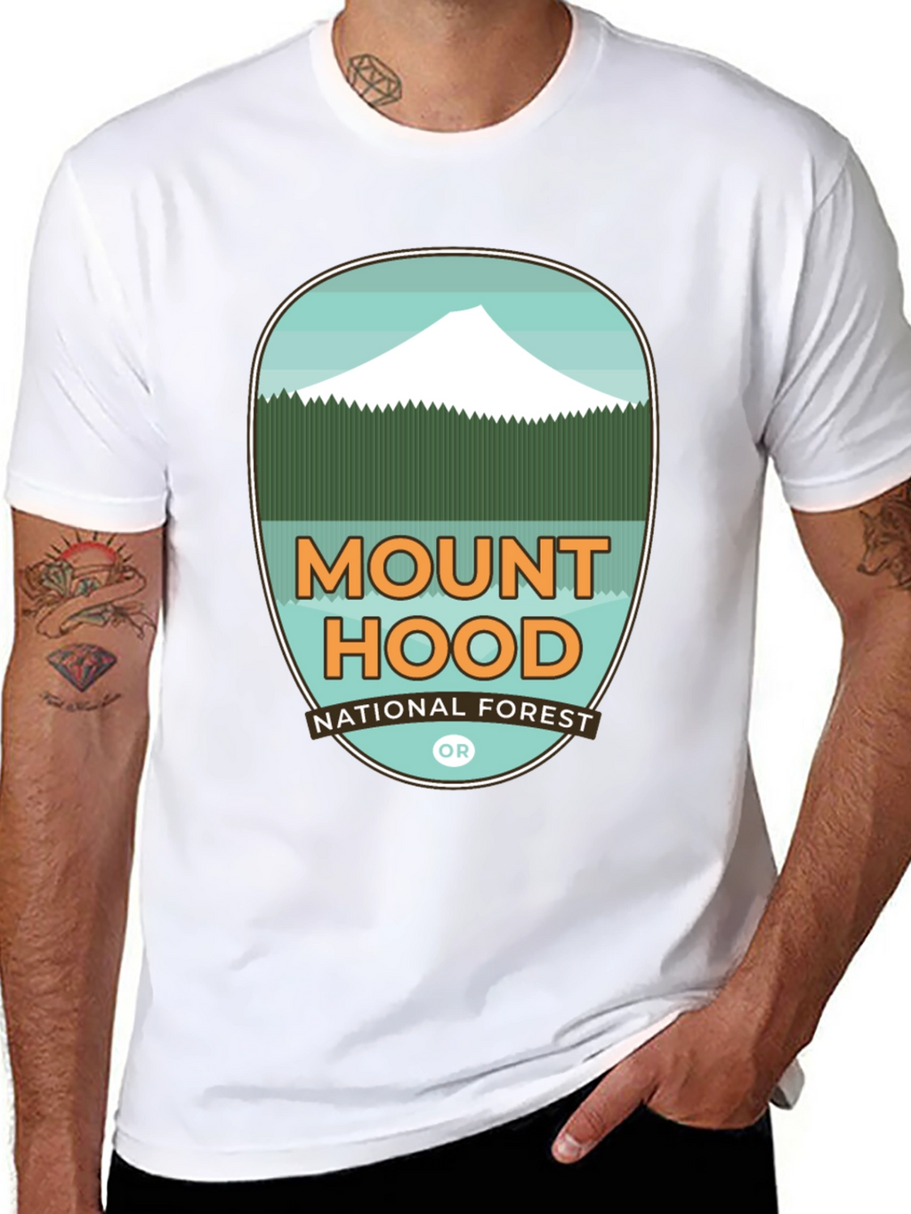 Mount Hood National Forest Graphic Tee