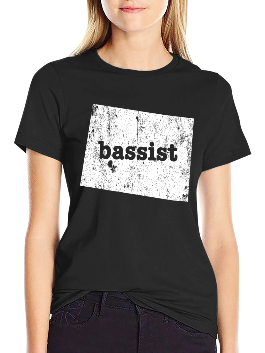 Bassist T-Shirt - Black Graphic Tee for Musicians