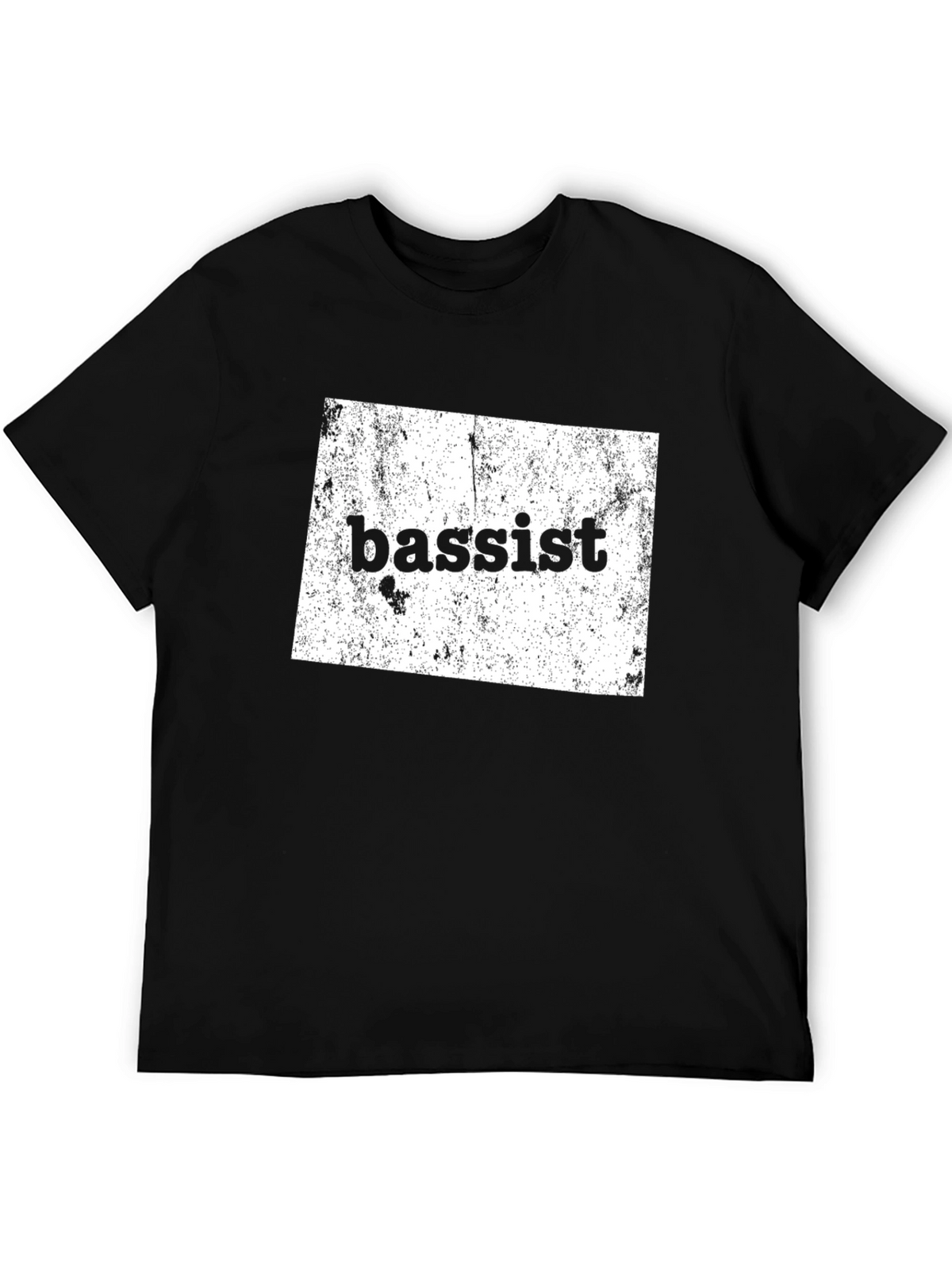 Bassist T-Shirt - Black Graphic Tee for Musicians