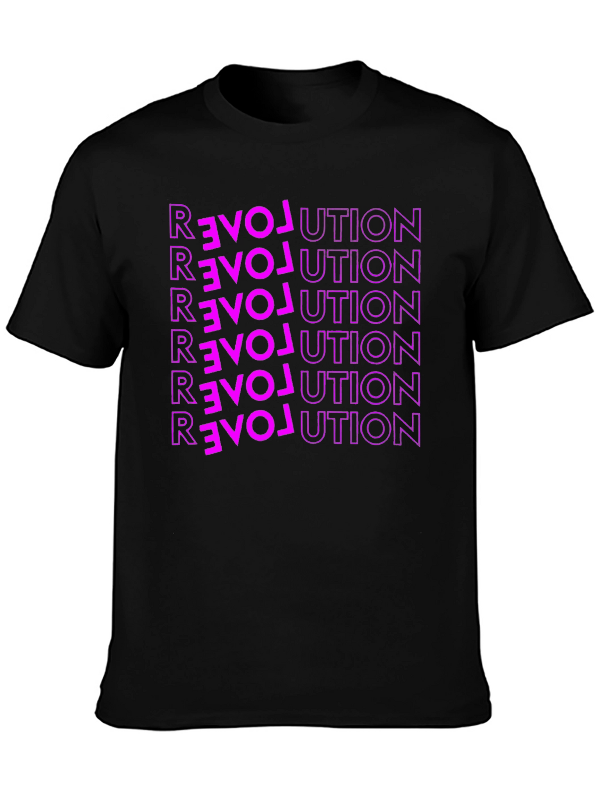 Love Revolution Graphic Tee - Bold Statement Shirt