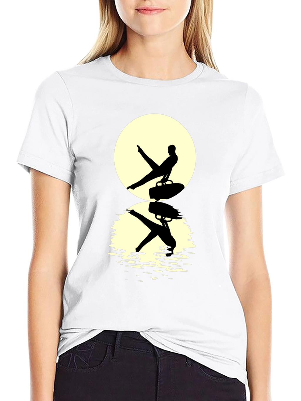 Gymnast Silhouette T-Shirt