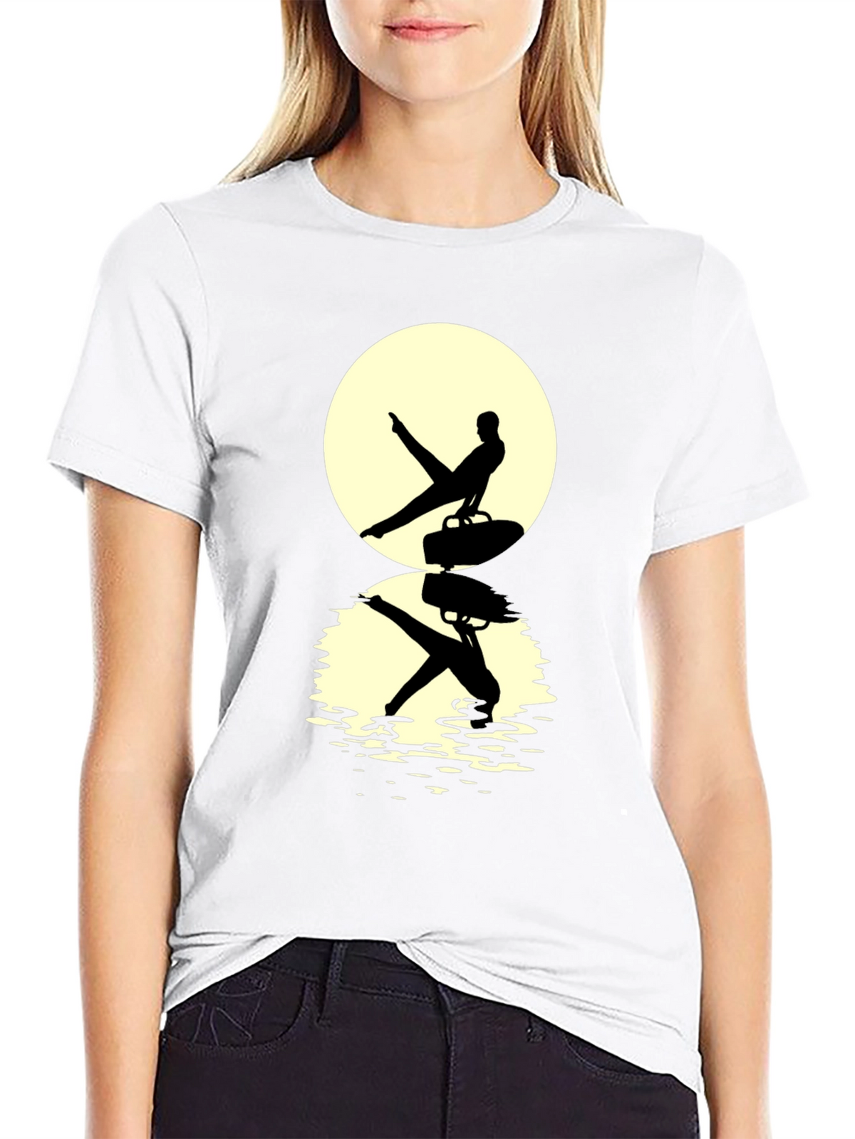 Gymnast Silhouette T-Shirt