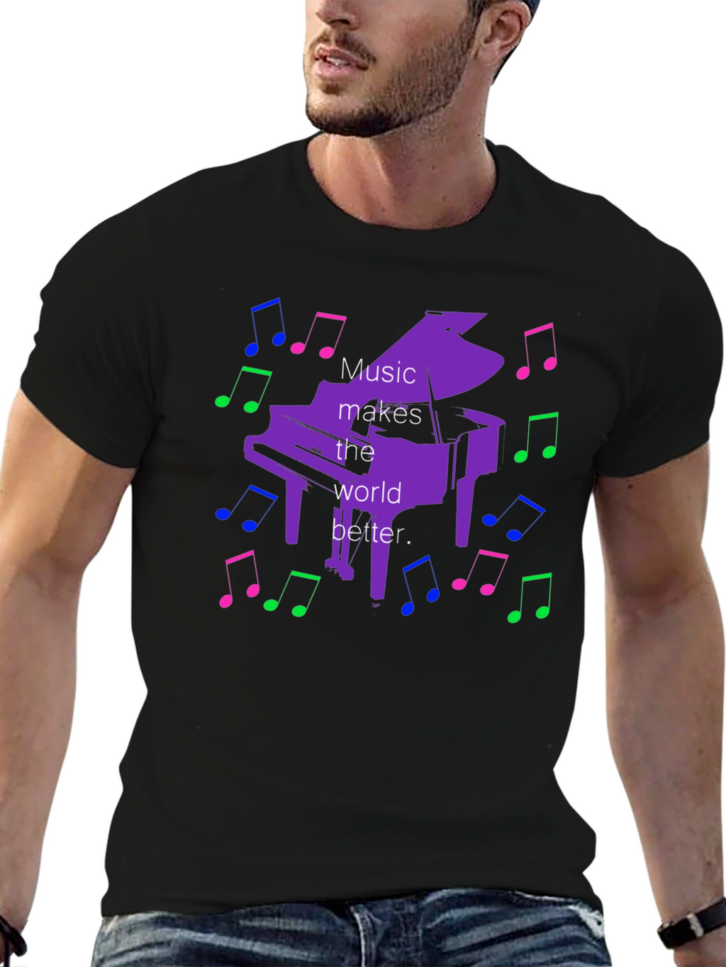 Music Makes the World Better T-Shirt