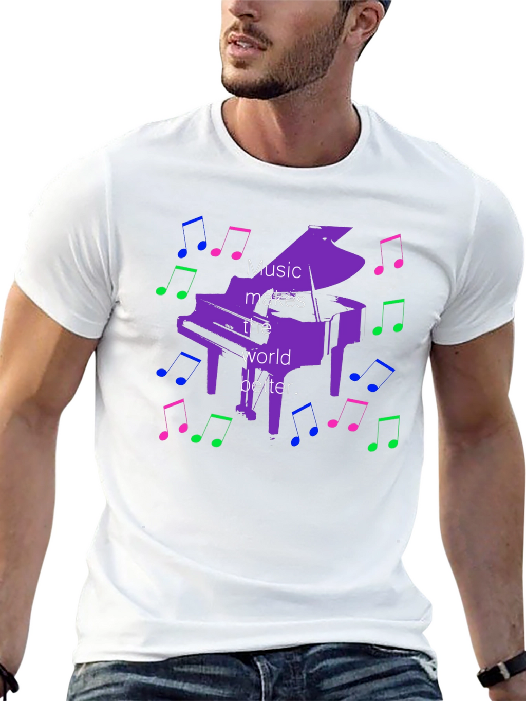 Music Makes the World Better T-Shirt