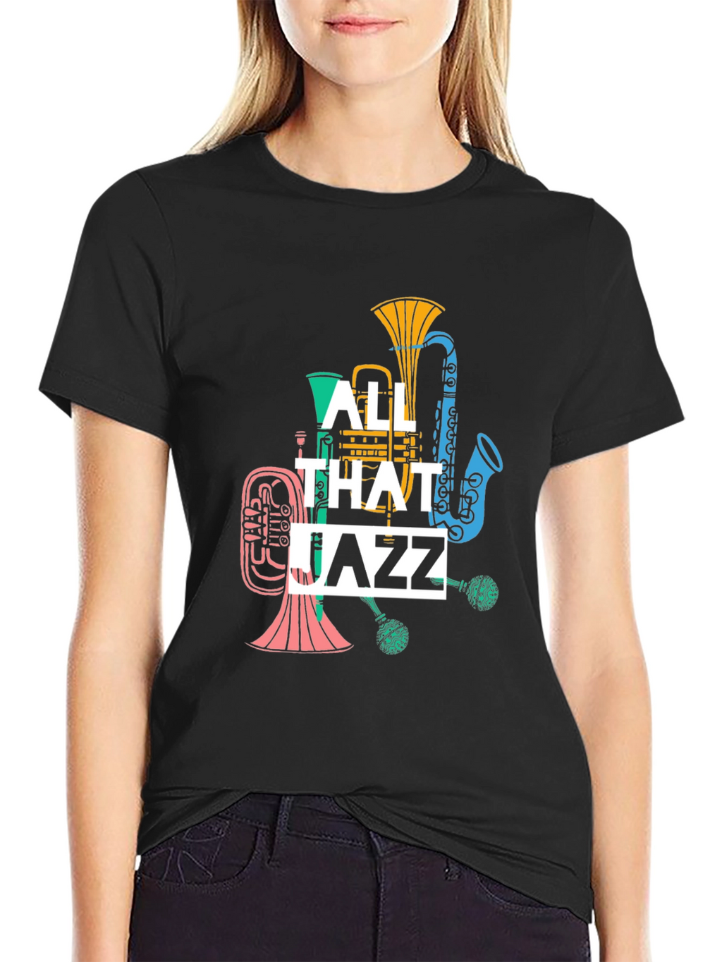 All That Jazz Graphic Tee - Music Lover T-Shirt
