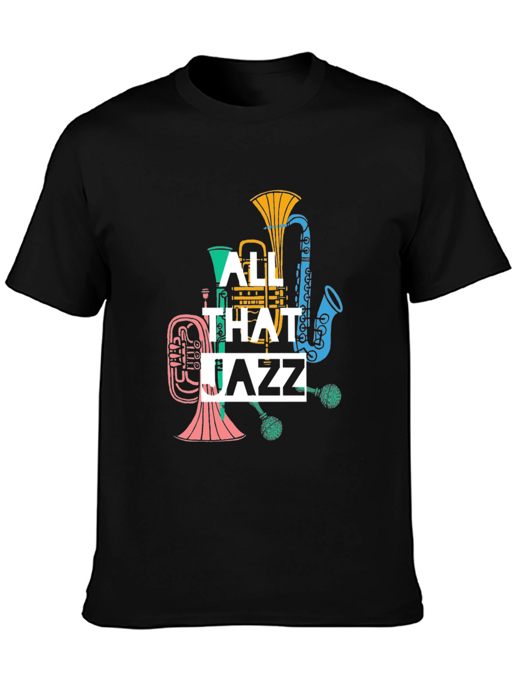 All That Jazz Graphic Tee - Music Lover T-Shirt