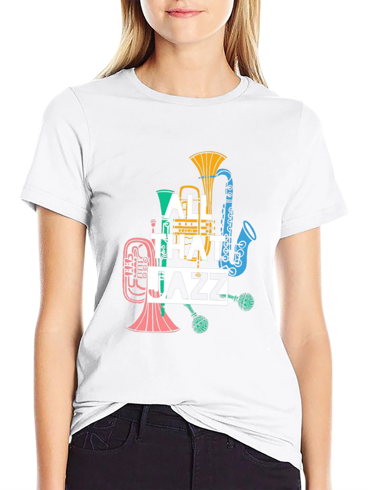 All That Jazz Graphic Tee - Music Lover T-Shirt