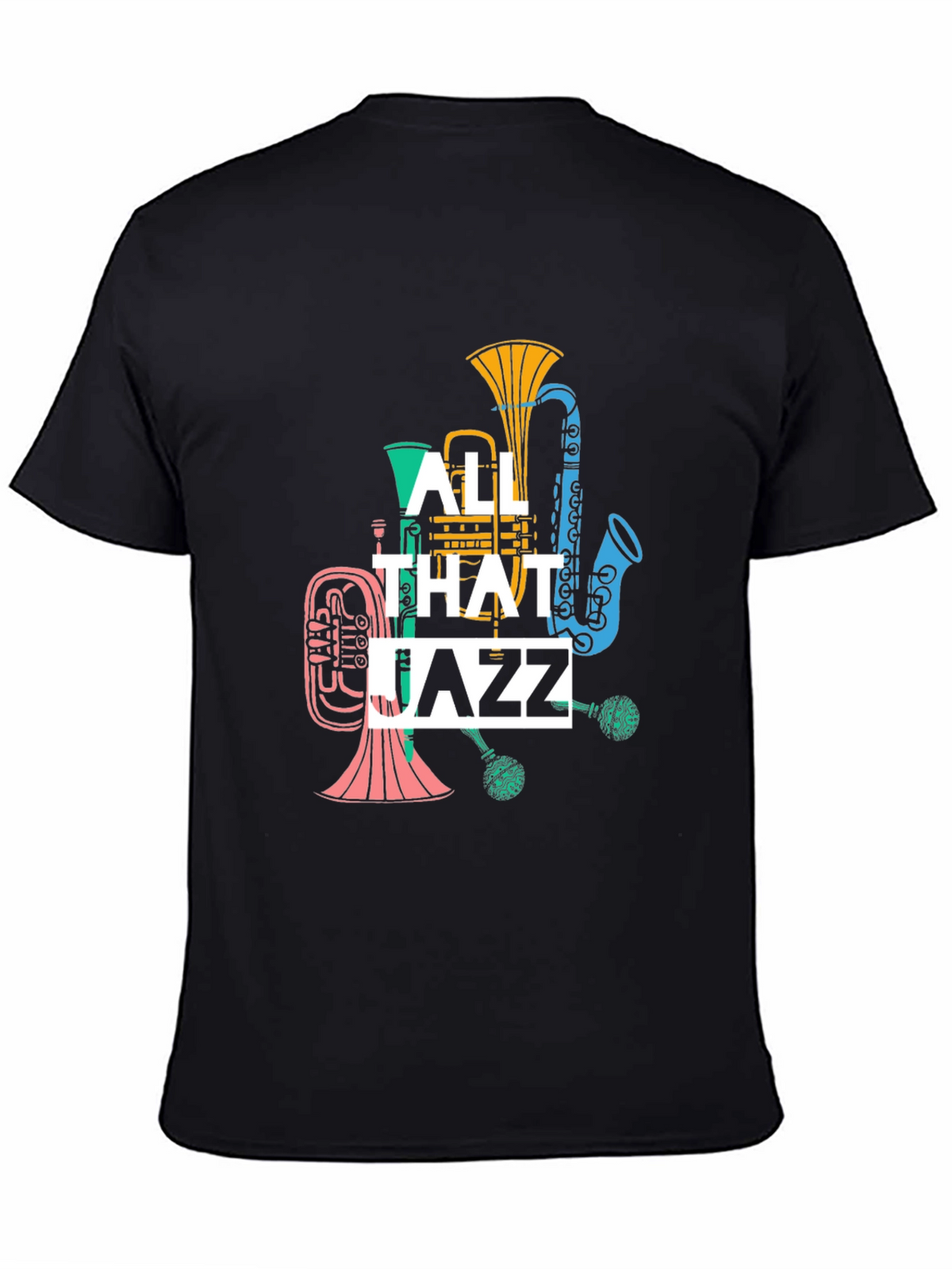 All That Jazz Graphic Tee - Music Lover T-Shirt