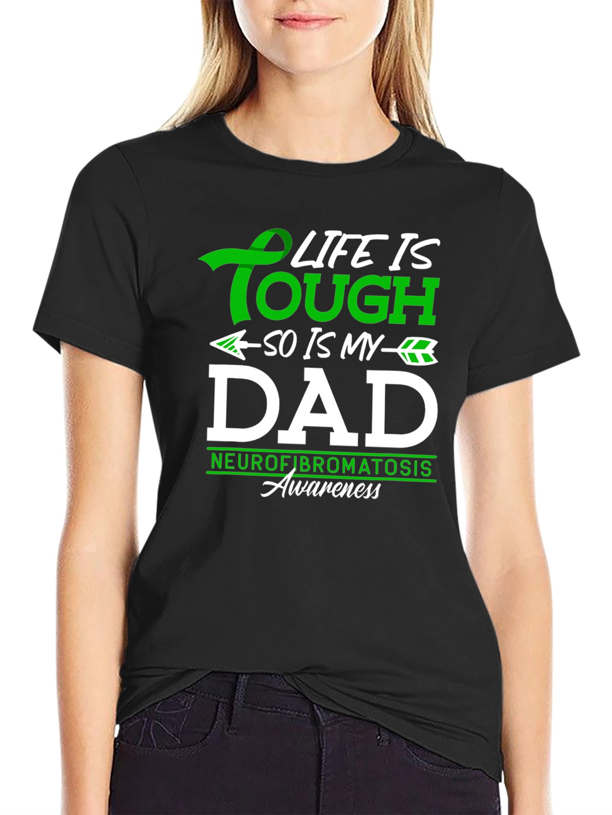 Tough Dad Neurofibromatosis Awareness T-Shirt