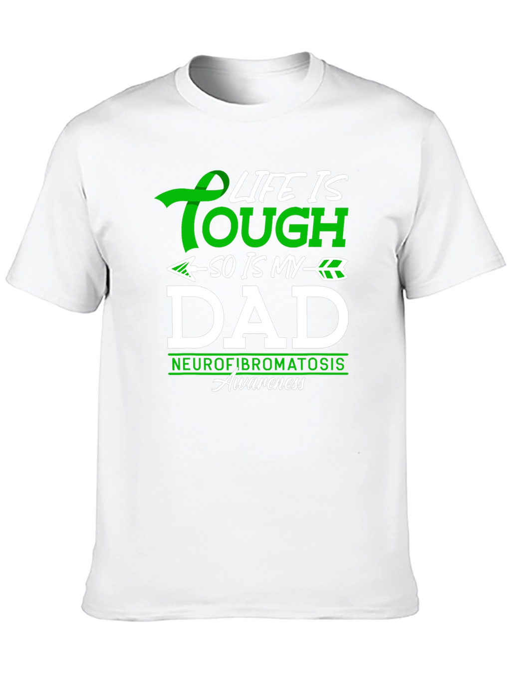 Tough Dad Neurofibromatosis Awareness T-Shirt