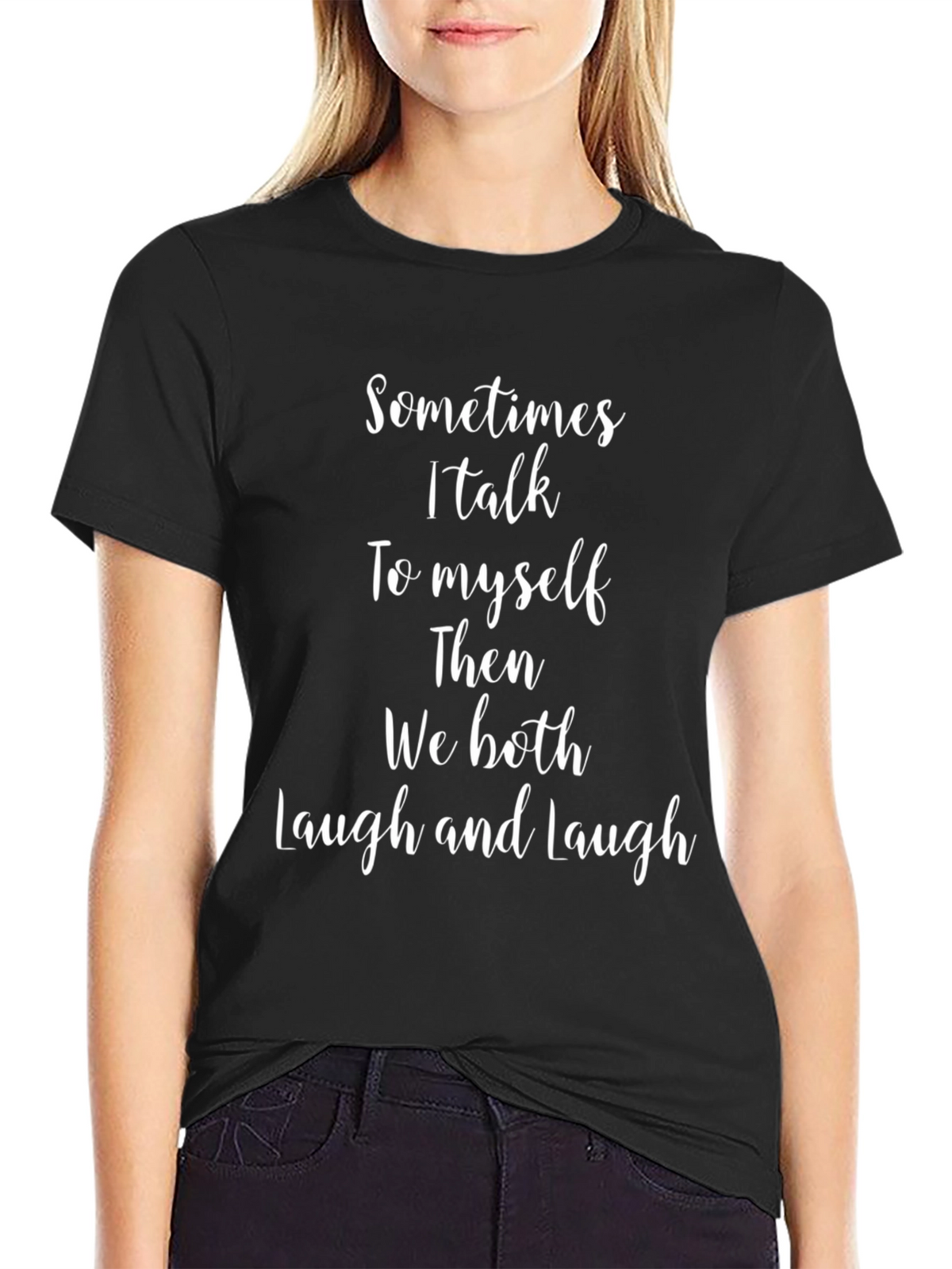 Funny Talk To Myself Graphic Tee