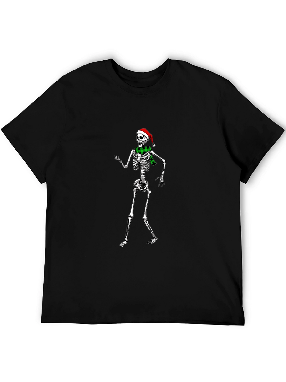 Festive Skeleton Graphic Tee
