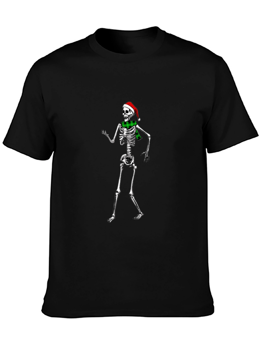 Festive Skeleton Graphic Tee