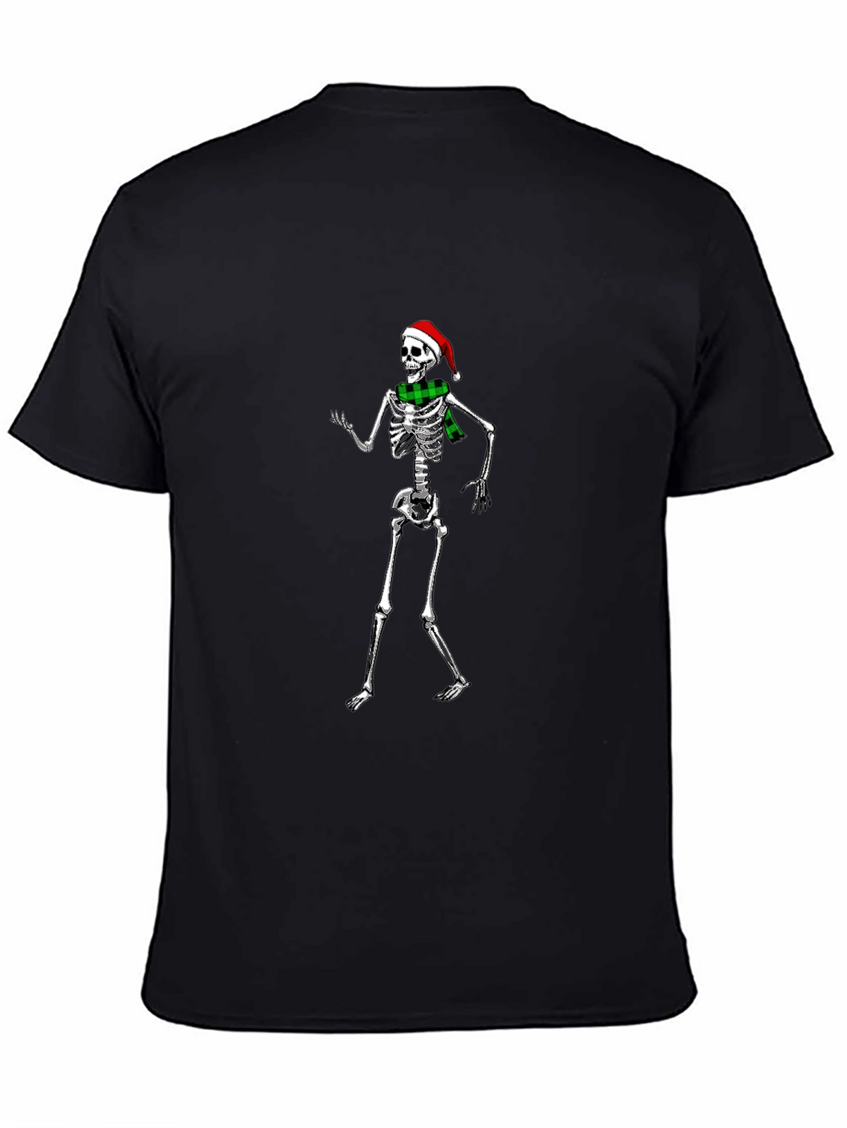Festive Skeleton Graphic Tee