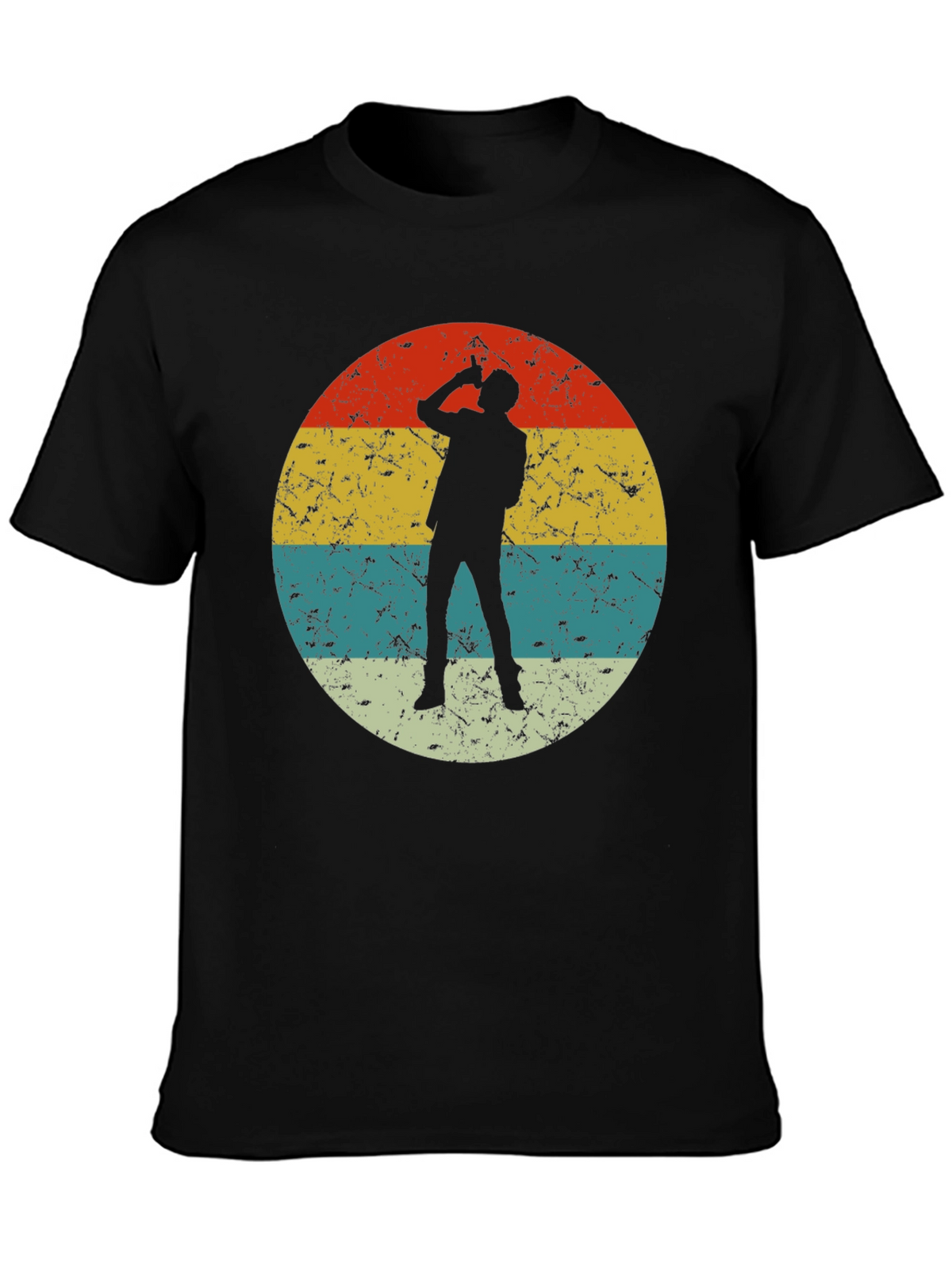 Retro Silhouette T-Shirt - Unique Design