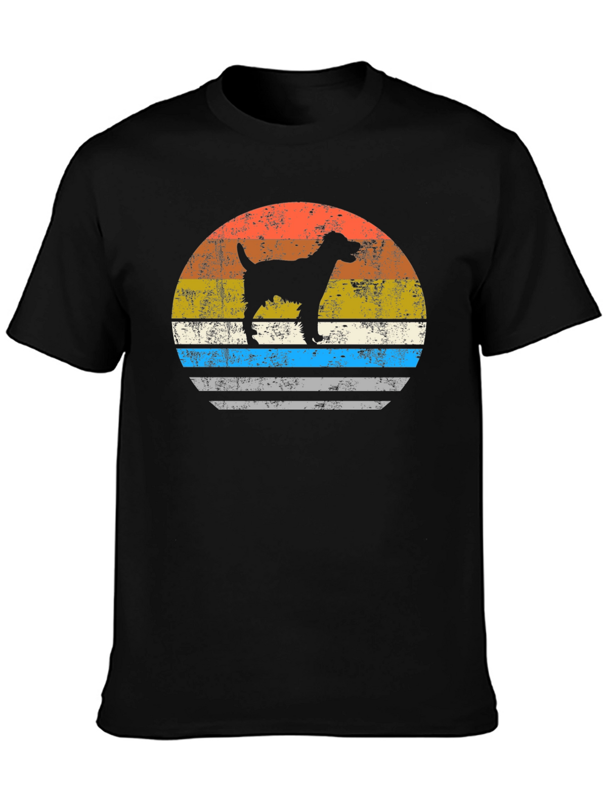 Retro Dog Silhouette Tee