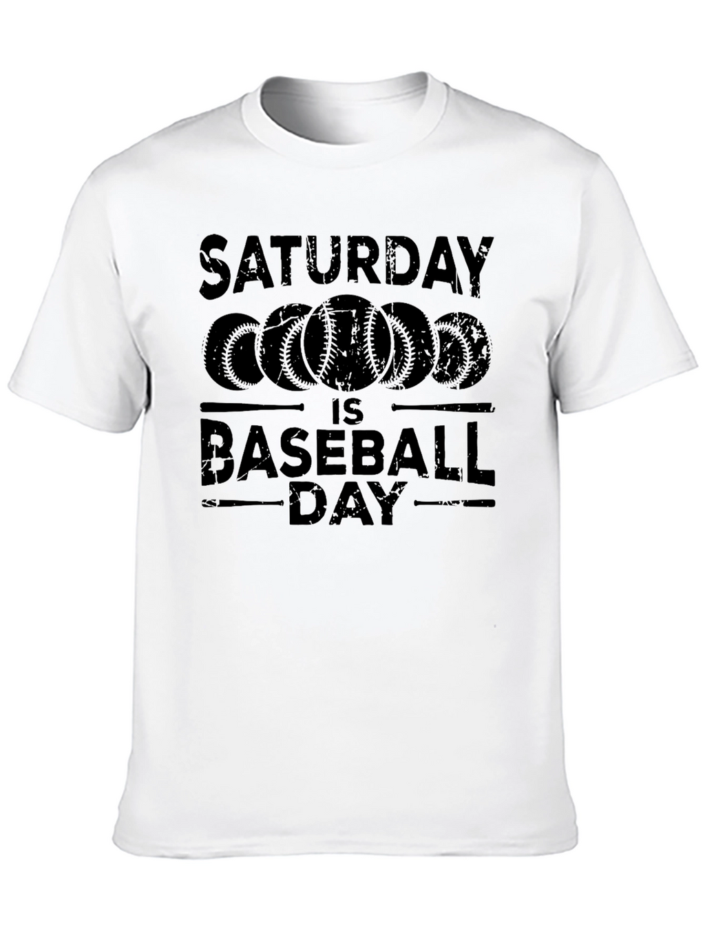 Saturday Baseball Day Graphic Tee