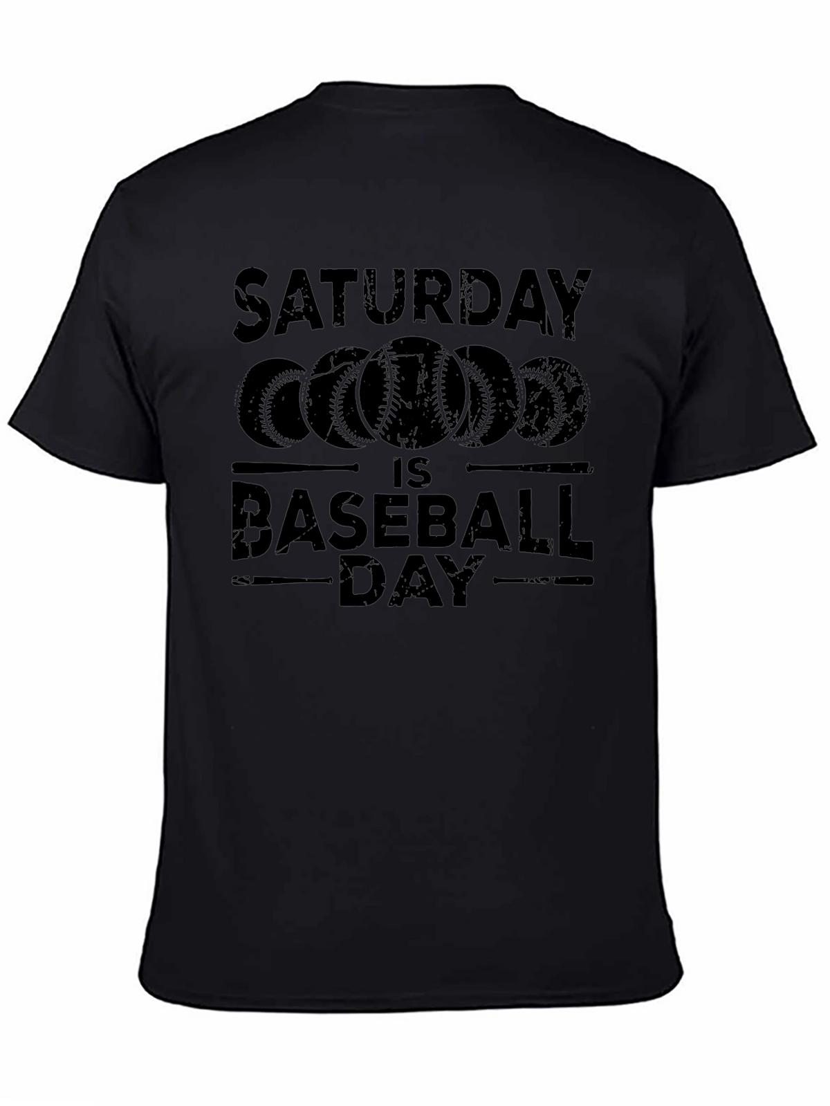 Saturday Baseball Day Graphic Tee