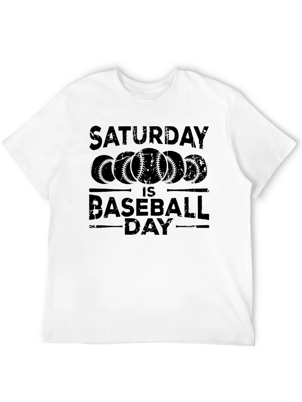 Saturday Baseball Day Graphic Tee