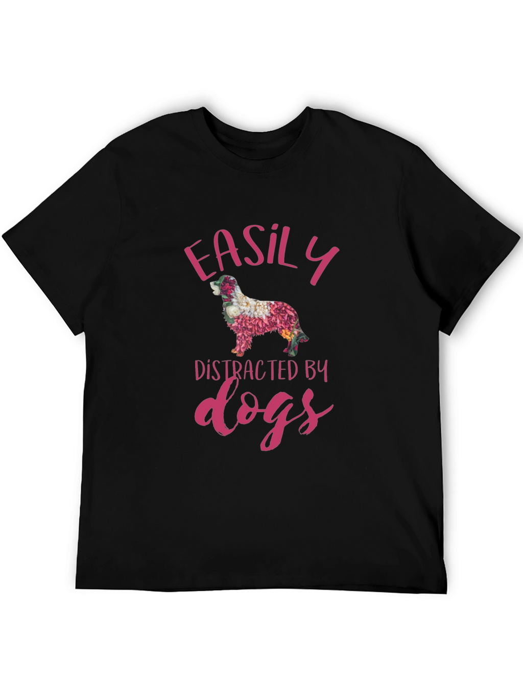 Easily Distracted by Dogs Graphic Tee